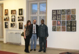 International Arad Biennial, with Aaron Maluwa and Sefa Ulukan. 
<br>
Arad, Romania, May-2005