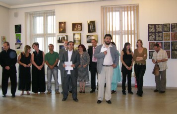 International Arad Biennial, Artistic Director Alfonso Caputo and the Organising Committee. 
<br>
Arad, Romania, May-2005